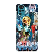 Чохли Мессі для Motorola MOTO G22 (AlphaPrint) (Аргентина Мессі)