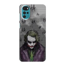 Чохли з картинкою Джокера на Motorola Moto G22 – Joker клоун