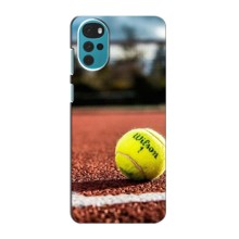 Чехлы с принтом Спортивная тематика для Motorola Moto G22 – Теннисный корт