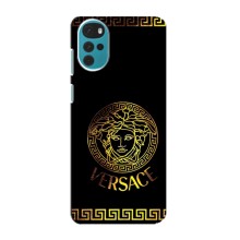 Чехлы VERSACE для Мото G22 (PREMIUMPrint) – Logo Versace