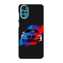 Чехол BMW для Мото G22 – Цветная БМВ