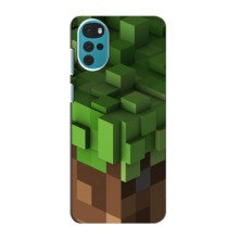 Чохол Майнкрафт на Motorola Moto G22 (AlphaPrint) Minecraft – текстура Майнкрафт