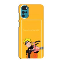 Чохли з принтом НАРУТО на Motorola MOTO G22 (Даттебайо)