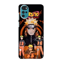 Чохли з принтом НАРУТО на Motorola MOTO G22 (Naruto герой)