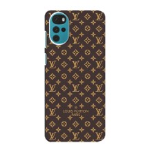 Чехол Стиль Louis Vuitton на Motorola MOTO G22 (Фон Луи Виттон)