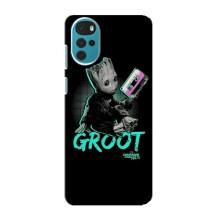 Чехол Супергерои Марвел на Моторола Мото джи 22 – Groot