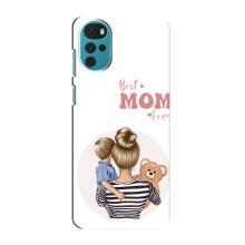 Чехлы для мамы на Motorola MOTO G22 – Мама сына