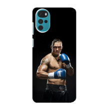 Чехол с картинкой Александр Усик для Motorola MOTO G22 – Боксер Усик