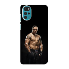 Чехол с картинкой Александр Усик для Motorola MOTO G22 – Усик на черном