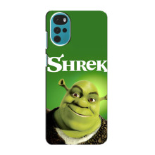 Чехол с мультфильмом Шрек на Motorola MOTO G22 – Шрек
