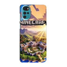 Чохол з картинками Майнкрафт для Моторола MOTO G22 – Minecraft