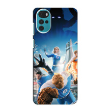 Чехол с принтом Фантастическая четверка для Motorola MOTO G22 – Герои Фантастической четверки