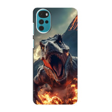 Чехол с картинкой «Хищники» для Motorola MOTO G22 – Динозавр