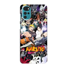 Купить Чехлы на телефон с принтом Anime для Моторола Мото джи 22 (Наруто постер)