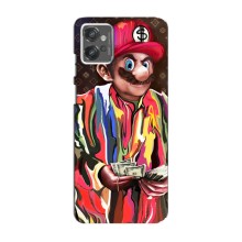 Бренднові Чохли для Motorola MOTO G23 - (PREMIUMPrint) (Mario LV)