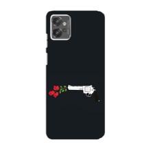 Чехлы (ART) Цветы на Motorola MOTO G23 (VPrint) (Неочікувані квіти)
