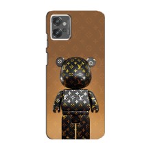 Чехлы для Motorola MOTO G23 - Bearbrick Louis Vuitton (PREMIUMPrint)