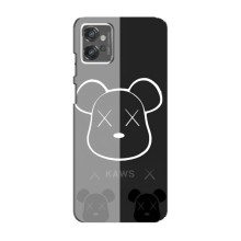 Чохли для Motorola MOTO G23 - Bearbrick Louis Vuitton (PREMIUMPrint) (БеарБрік очі)