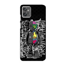 Чохли для Motorola MOTO G23 - Bearbrick Louis Vuitton (PREMIUMPrint) (Стиль Bearbrick)