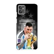 Чохли для Motorola MOTO G23 (Leo чемпіон) (AlphaPrint) (Мессі Чемпіон)