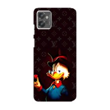 Чехли для Motorola MOTO G23 - Скрудж МакДак Louis Vuitton (PREMIUMPrint) (Скрудж з ботліантом)