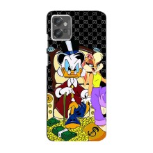 Чехли для Motorola MOTO G23 - Скрудж МакДак Louis Vuitton (PREMIUMPrint) (Стильна Утка)