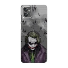Чехлы с картинкой Джокера на Motorola MOTO G23 – Joker клоун