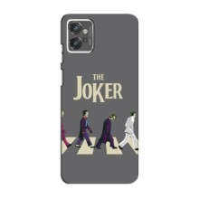 Чехлы с картинкой Джокера на Motorola MOTO G23 (The Joker)