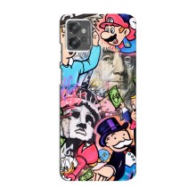 Чохли з крутими принтами для Motorola MOTO G23 - (PREMIUMPrint) (Monopoly man)