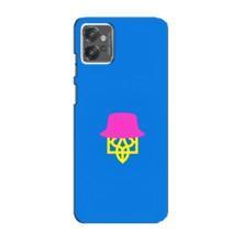Чохли для Motorola MOTO G23 Укр. Символіка (AlphaPrint) (Шапка на гербу)
