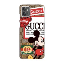 Чохол Disney Mouse Motorola MOTO G23 (PREMIUMPrint) (Стильний Міккі)