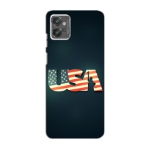 Чохол Прапор USA для Motorola MOTO G23 – USA