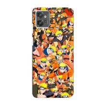 Чохли з принтом НАРУТО на Motorola MOTO G23 (Коллаж Наруто)