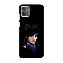 Чохли Венсдей на Motorola MOTO G23 Уенсдей (AlphaPrint) (серйозна Венздей)