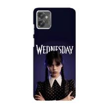 Чохли Венсдей на Motorola MOTO G23 Уенсдей (AlphaPrint) (Wednesday)