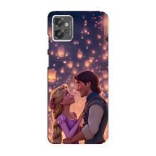 Чохол Рапунцель для Motorola MOTO G23 – Принцеса і принц
