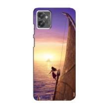 Чехол с мультфильмом Моана Motorola MOTO G23 – Моана в море