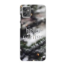 Новорічні, Святкові Чохли для Motorola MOTO G23 - 2024 год (Hello winter)