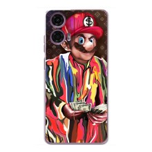 Брендновые Чехлы для Motorola MOTO G24 Power - (PREMIUMPrint) (Mario LV)