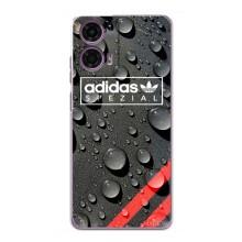 Чехлы Адидас для Motorola MOTO G24 Power (AlphaPrint) (Адидас принт)