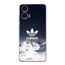 Чехлы Адидас для Motorola MOTO G24 Power (AlphaPrint) (Адидас в горах)