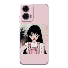 Чехол с персонажами АНИМЕ на Motorola MOTO G24 Power