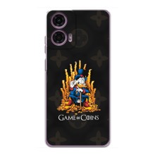 Чехлы для Motorola MOTO G24 Power - Скрудж МакДак Louis Vuitton (PREMIUMPrint) (Король денег)