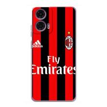 Чехлы для Motorola MOTO G24 Power (VPrint) - Футбольные клубы (Milan)