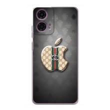 Чехлы ГУЧЧИ для Моторола Мото Джи 24 Павер (AlphaPrint) (Apple gucci)