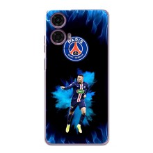 Чехлы Килиан Мбаппе для Motorola MOTO G24 Power (Мбаппе в огне)