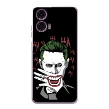 Чехлы с картинкой Джокера на Motorola MOTO G24 Power – Hahaha