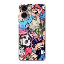 Чехлы с крутыми принтами для Motorola MOTO G24 Power - (PREMIUMPrint) (Monopoly man)
