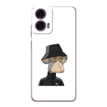 Чехлы с Обезьянами NFT для Motorola MOTO G24 Power (AlphaPrint) (обезьяна NFT Adidas)
