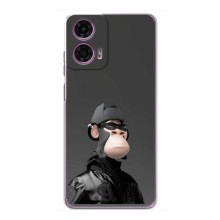 Чехлы с Обезьянами NFT для Motorola MOTO G24 Power (AlphaPrint) (стильная обезьяна NFT)